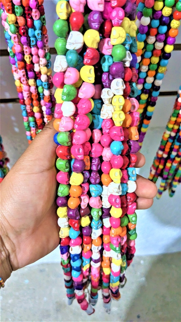 Calavera turquesa #6