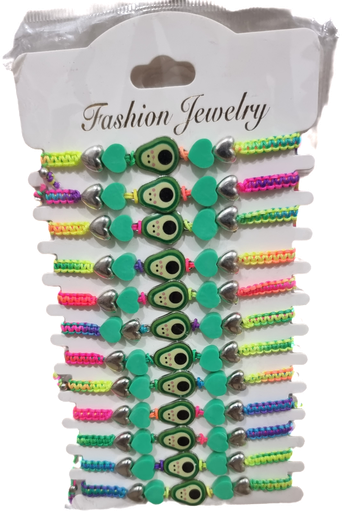 Pulsera docena-aguacate