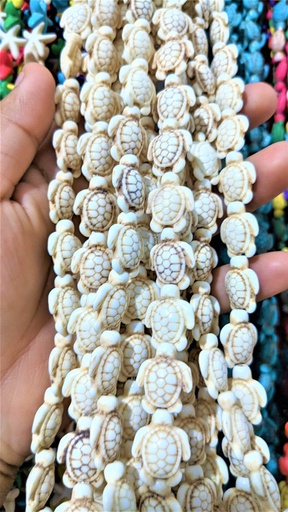 [140507028] Tortuga turquesa c/blanco